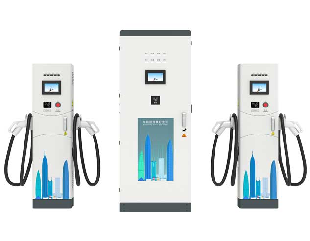 直流分體四槍充電樁160kW-星河系列