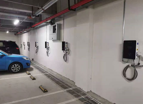 重慶7kw立柱壁掛式交流充電樁重慶萬州區(qū)恒產(chǎn)項(xiàng)目案例(圖1)